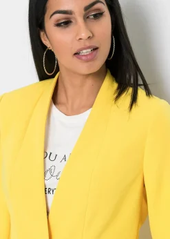 bonprix Blazer|Kurzgrößen^Blazer kanariengelb