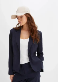 bonprix Blazer|Bekleidung·Basics^Blazer dunkelblau