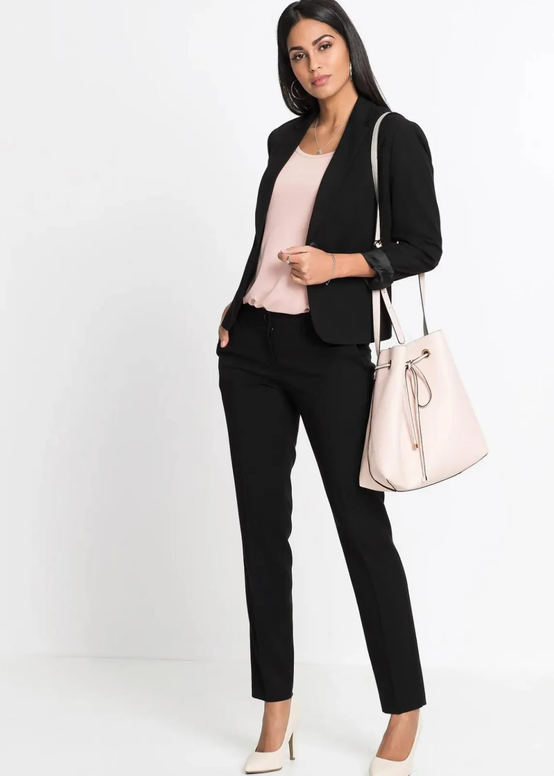 bonprix Bekleidung·Basics|Blazer^Blazer schwarz