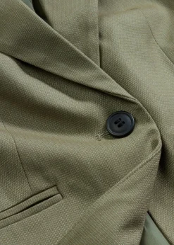 bonprix Blazer|Bekleidung·Basics^Blazer oliv