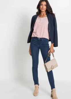 bonprix Kurzgrößen|Bekleidung·Basics^Blazer dunkelblau