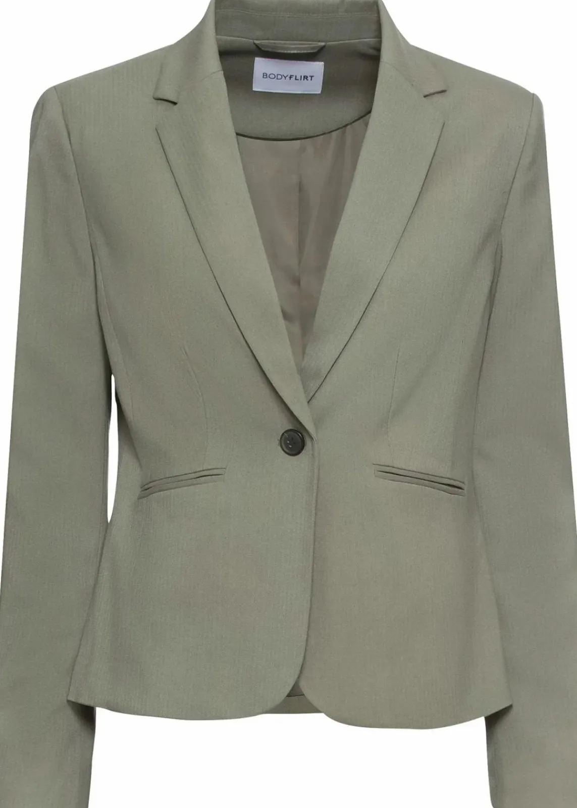 bonprix Kurzgrößen|Bekleidung·Basics^Blazer oliv