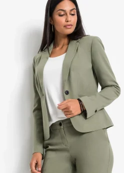 bonprix Kurzgrößen|Bekleidung·Basics^Blazer oliv