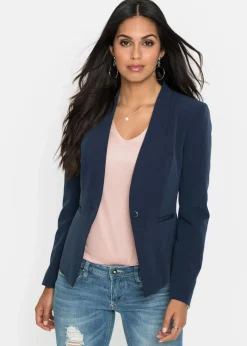 bonprix Blazer|Kurzgrößen^Blazer dunkelblau