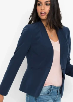 bonprix Blazer|Kurzgrößen^Blazer dunkelblau