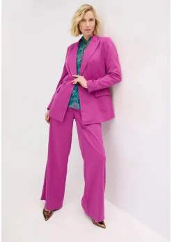 bonprix Bekleidung·Basics|Blazer^Blazer dunkelfuchsia