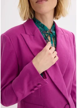 bonprix Bekleidung·Basics|Blazer^Blazer dunkelfuchsia