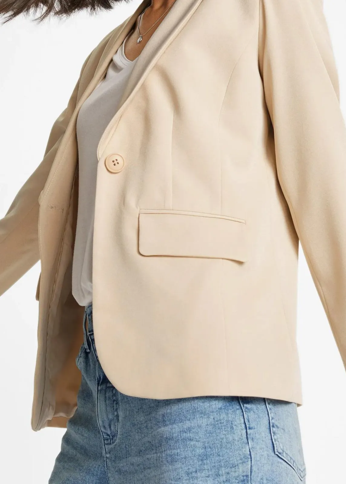 bonprix Bekleidung·Basics|Blazer^Blazer hellsand