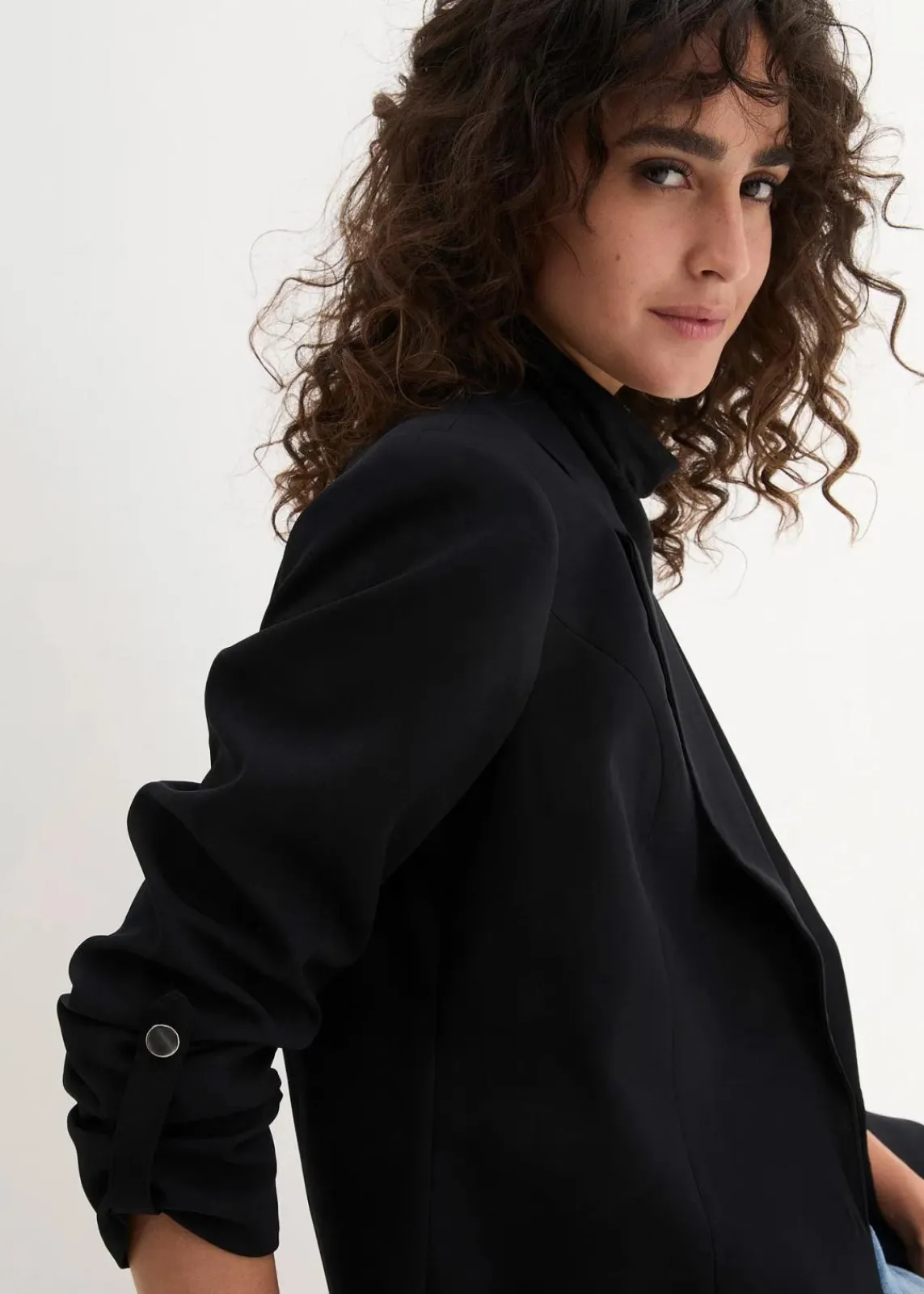 bonprix Bekleidung·Basics|Blazer^Blazer schwarz