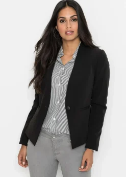 bonprix Blazer|Kurzgrößen^Blazer schwarz