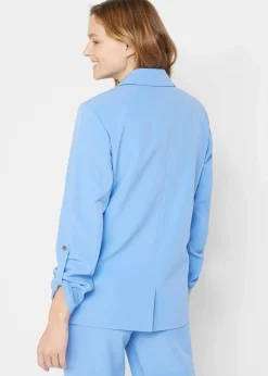 bonprix Blazer|Bekleidung·Basics^Blazer mittelblau