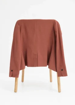 bonprix Blazer|Bekleidung·Basics^Blazer rauchbraun