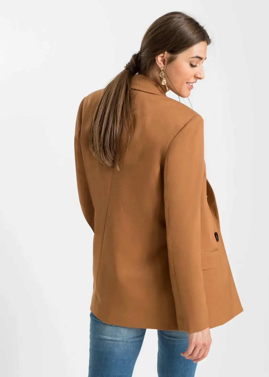 bonprix Blazer|Bekleidung·Basics^Blazer cognac