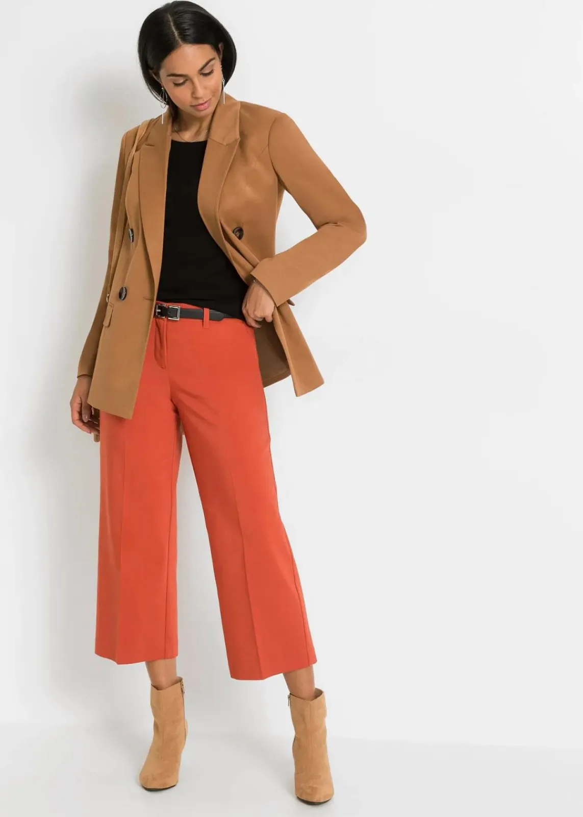 bonprix Blazer|Bekleidung·Basics^Blazer cognac