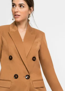 bonprix Blazer|Bekleidung·Basics^Blazer cognac