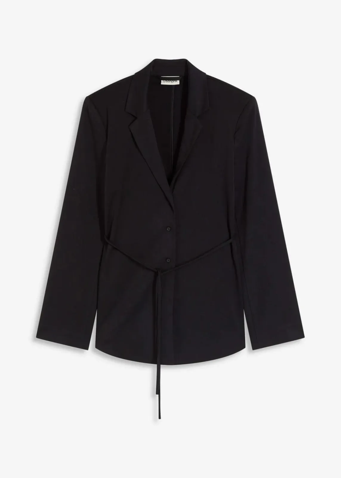 bonprix Blazer|Bekleidung·Basics^Blazer aus Viskose-Mix schwarz