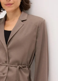 bonprix Bekleidung·Basics|Blazer^Blazer aus Viskose-Mix oliv