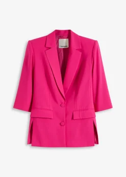 bonprix Blazer^Blazer mit modisch betonten Schultern pinklady