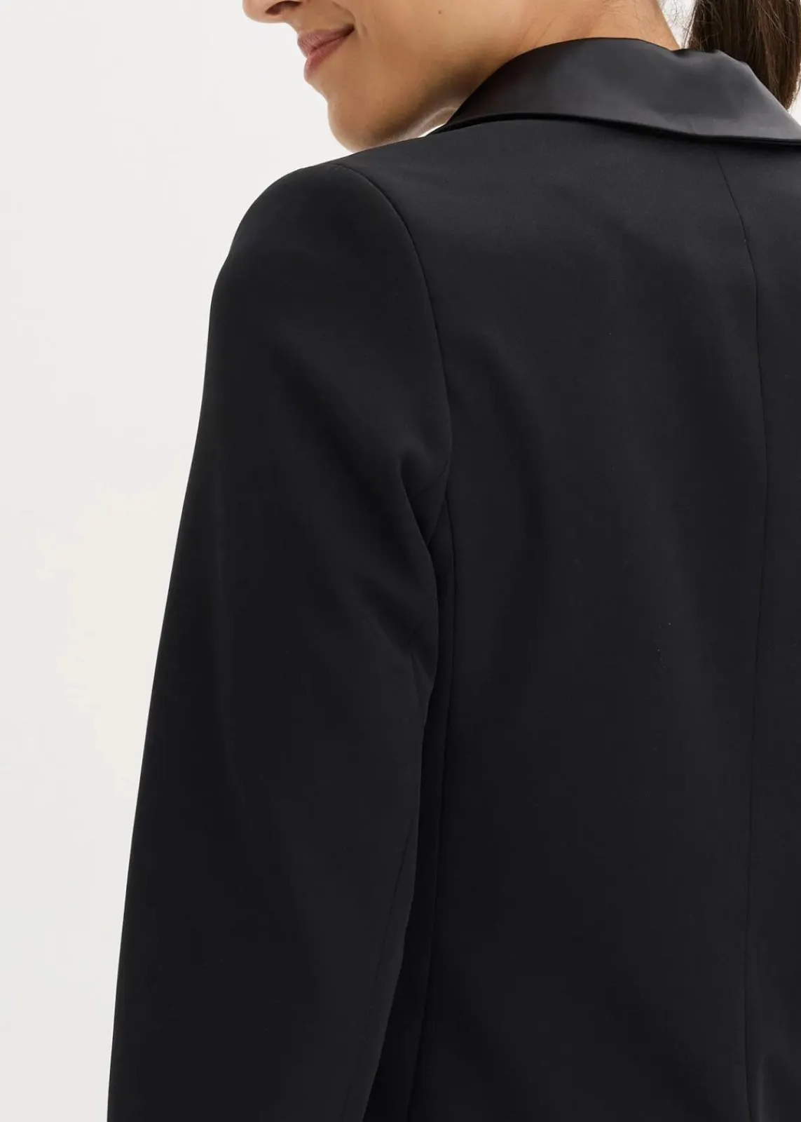 bonprix Bekleidung·Basics|Festliche Mode^Blazer mit Schmuckknöpfen schwarz