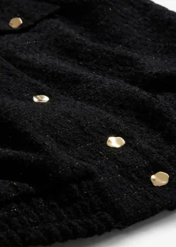 bonprix Jacken & Mäntel|Bekleidung·Hosen^Blazerweste mit Wollanteil schwarz