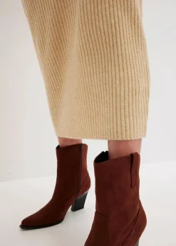 bonprix Bekleidung·Sportbekleidung|Nachhaltigere Materialien^Bleistiftrock latte macchiato meliert
