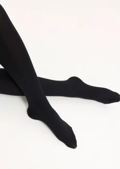 bonprix Wäsche·Socken & Strumpfhosen|Wäsche·Erotikwäsche^Blickdichte Ouvert-Strumpfhose 80den schwarz