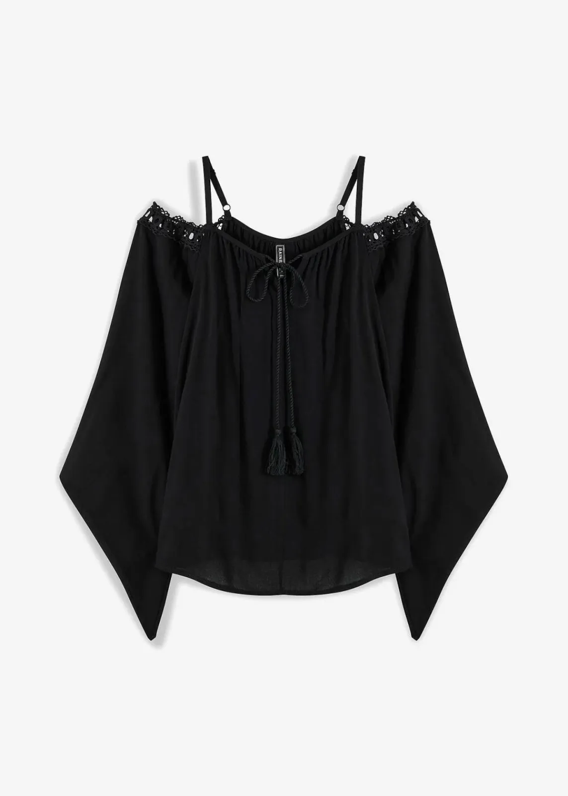 bonprix Blusen & Tuniken^Bluse schwarz