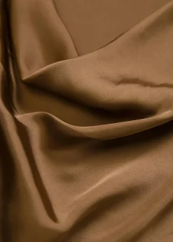 bonprix Bekleidung·Jacken & Mäntel|Nachhaltigere Materialien^Bluse aus feinem Satin nougatbraun