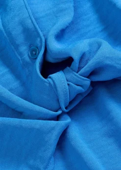 bonprix Bekleidung·Jacken & Mäntel|Blusen & Tuniken^Bluse aus leichtem Crêpe gletscherblau