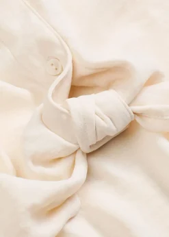 bonprix Blusen & Tuniken|Bekleidung·Jacken & Mäntel^Bluse aus leichtem Crêpe naturbeige