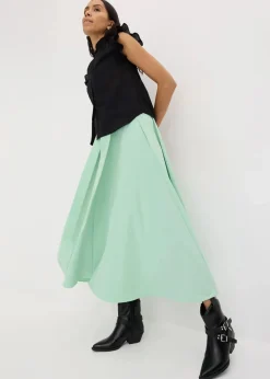 bonprix Blusen & Tuniken|Bekleidung·Jacken & Mäntel^Bluse aus reiner Baumwolle schwarz