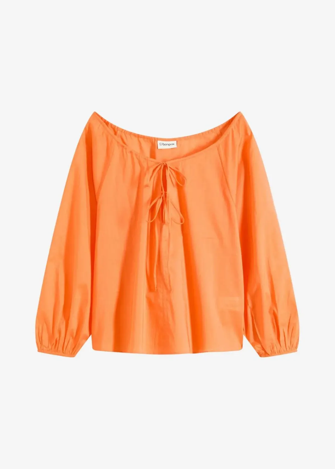 bonprix Blusen & Tuniken|Bekleidung·Jacken & Mäntel^Bluse aus reiner Bio-Baumwolle mango