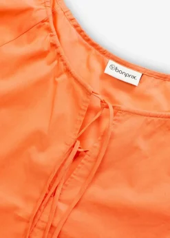 bonprix Blusen & Tuniken|Bekleidung·Jacken & Mäntel^Bluse aus reiner Bio-Baumwolle mango