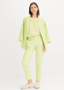 bonprix Bekleidung·Jacken & Mäntel|Blusen & Tuniken^Bluse aus strukturiertem Crinkle mintgrün
