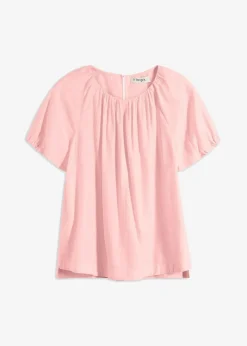 bonprix Shirts & Tops|Blusen & Tuniken^Bluse aus strukturiertem Crinkle softrosa