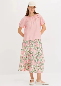 bonprix Shirts & Tops|Blusen & Tuniken^Bluse aus strukturiertem Crinkle softrosa