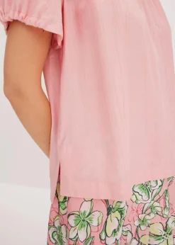 bonprix Shirts & Tops|Blusen & Tuniken^Bluse aus strukturiertem Crinkle softrosa