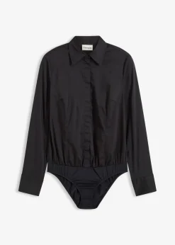 bonprix Shirts & Tops^Blusenbody schwarz