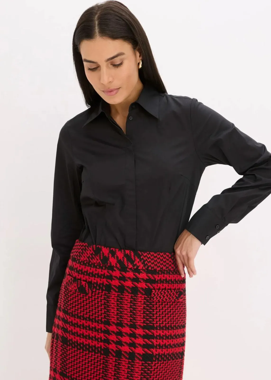 bonprix Shirts & Tops^Blusenbody schwarz