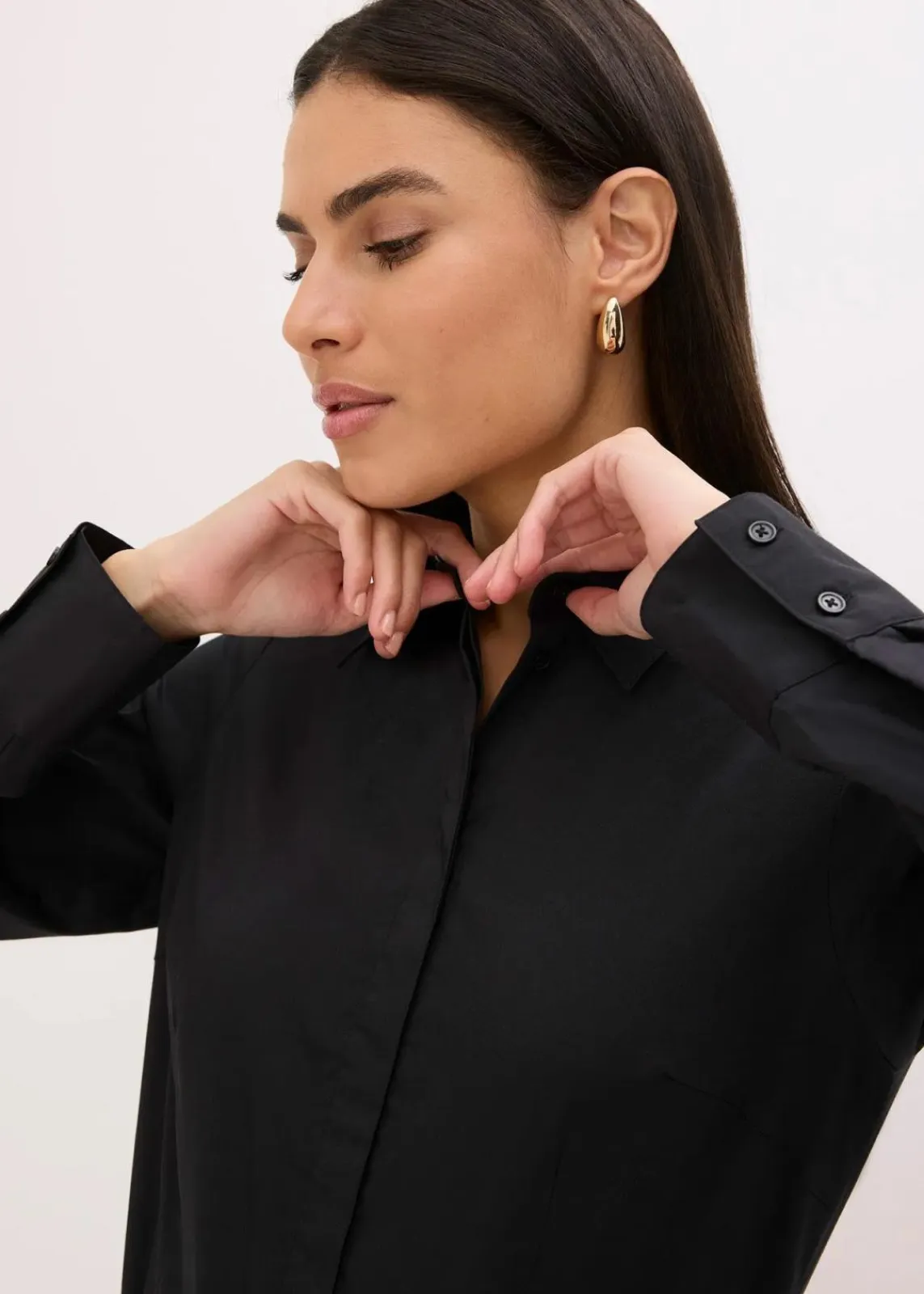 bonprix Shirts & Tops^Blusenbody schwarz