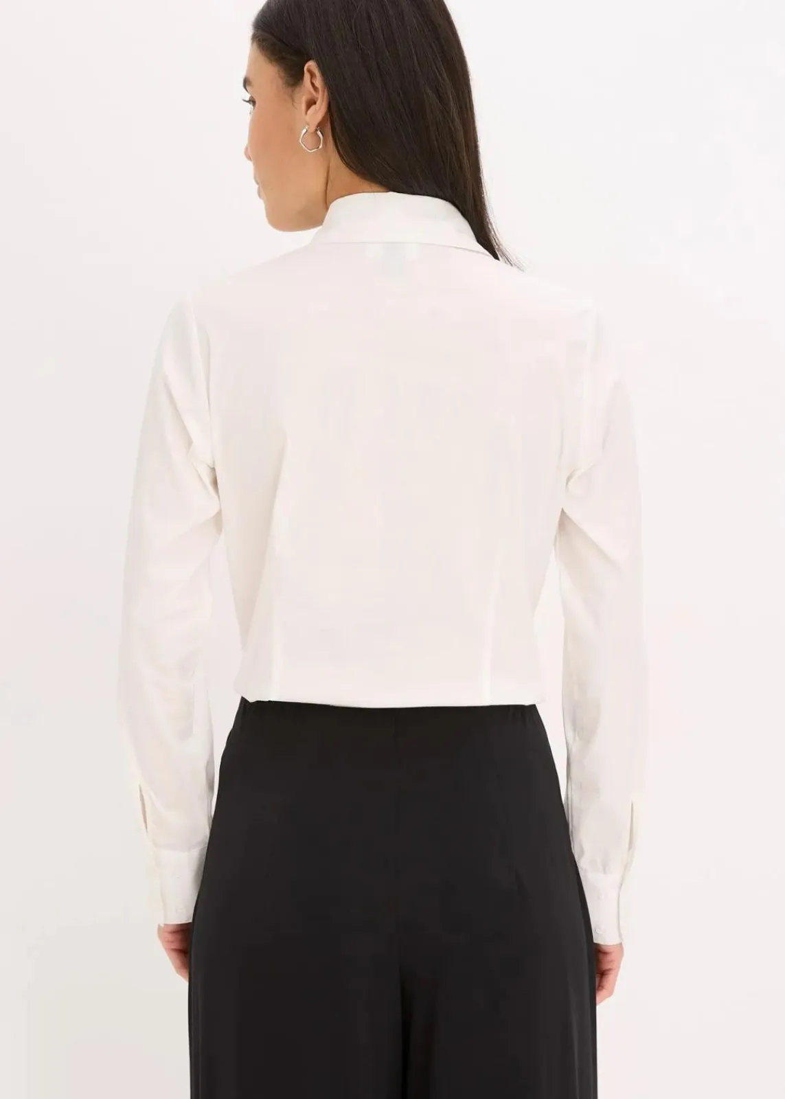 bonprix Shirts & Tops^Blusenbody wollweiß