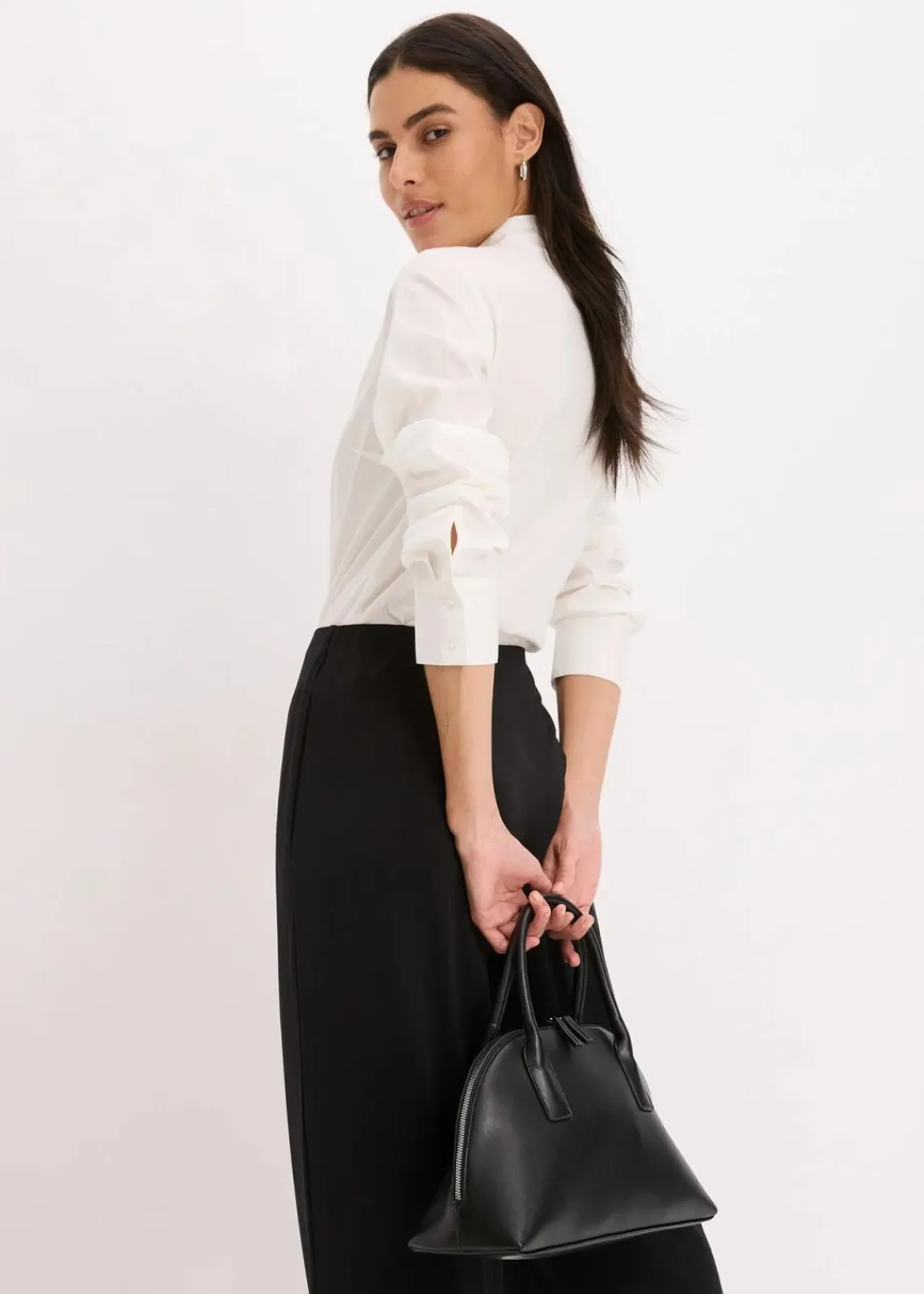 bonprix Shirts & Tops^Blusenbody wollweiß