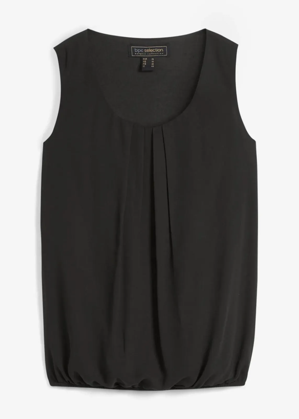 bonprix Nachhaltigere Materialien|Shirts & Tops^Blusentop schwarz