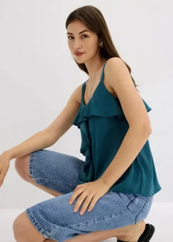 bonprix Shirts & Tops|Blusen & Tuniken^Blusentop pfeffergrün