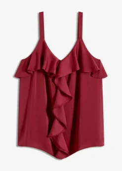 bonprix Shirts & Tops|Blusen & Tuniken^Blusentop pflaumenrot