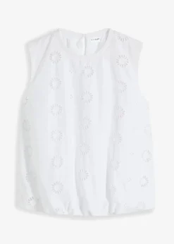 bonprix Shirts & Tops|Nachhaltigere Materialien^Blusentop weiß