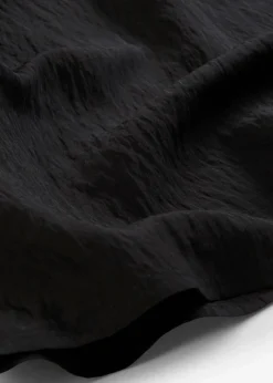 bonprix Bekleidung·Jacken & Mäntel|Zweiteiler & Sets^Blusentop aus Crinkle-Viskose-Mix schwarz