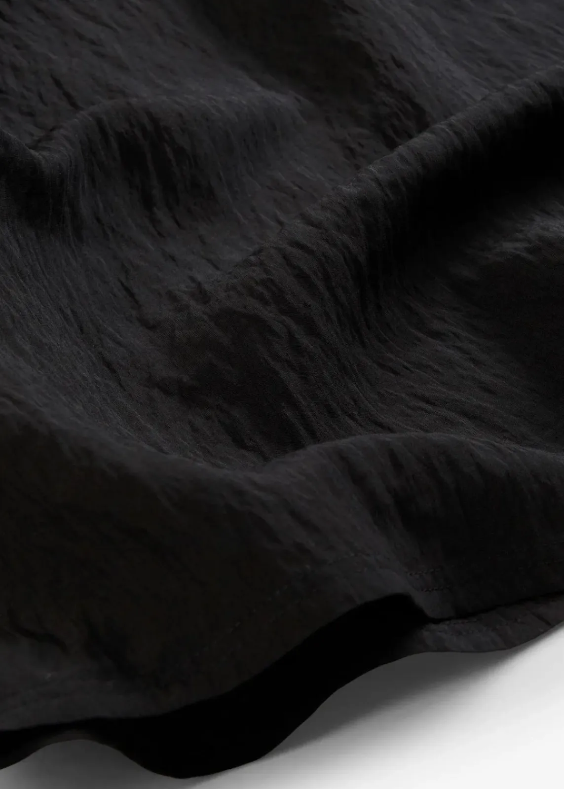 bonprix Bekleidung·Jacken & Mäntel|Zweiteiler & Sets^Blusentop aus Crinkle-Viskose-Mix schwarz
