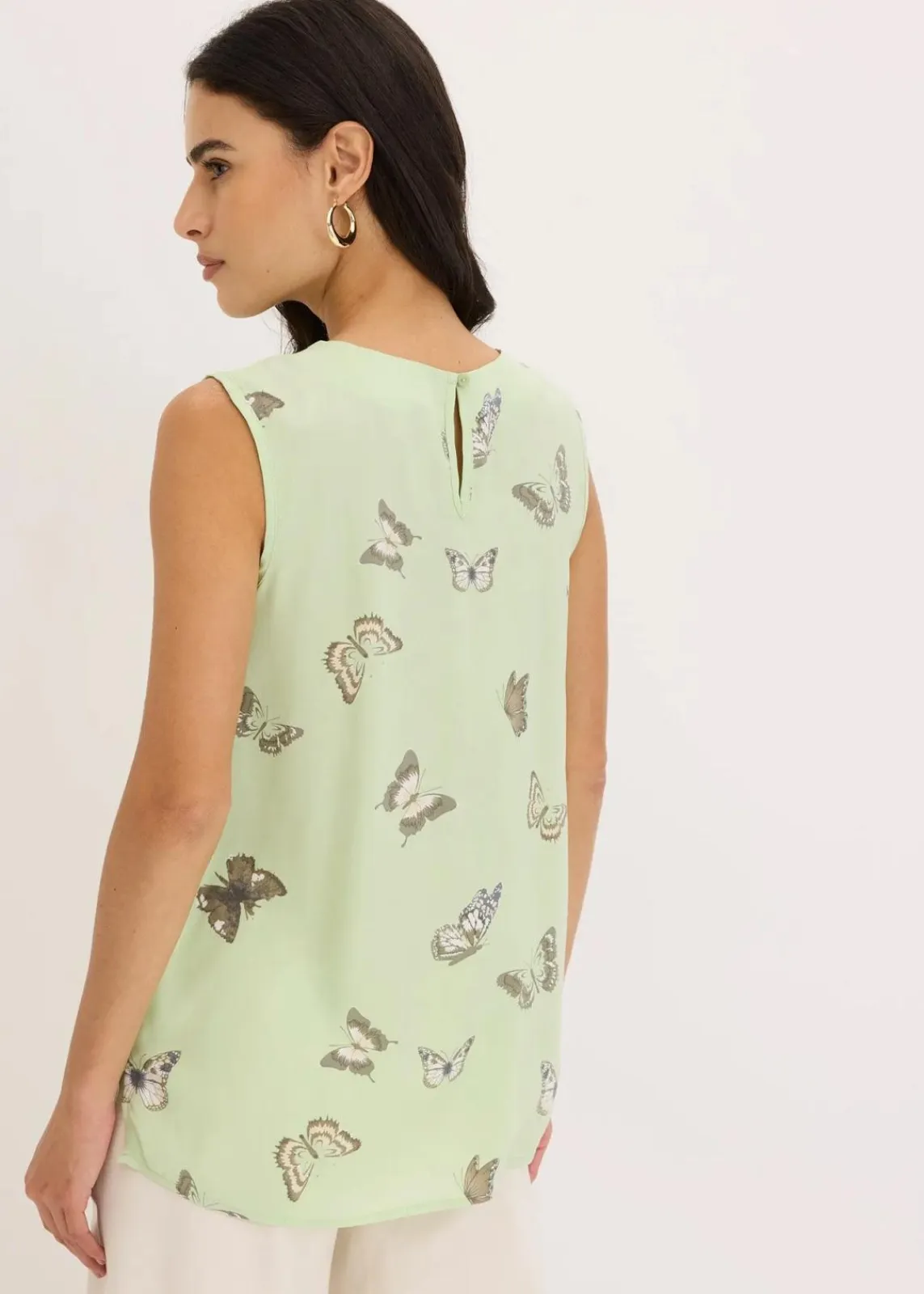 bonprix Bekleidung·Jacken & Mäntel|Blusen & Tuniken^Blusentop aus fließender Viskose softsalbei bedruckt