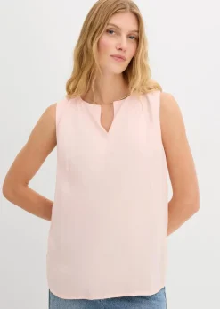 bonprix Bekleidung·Jacken & Mäntel|Blusen & Tuniken^Blusentop aus weicher Viskose zartrosa